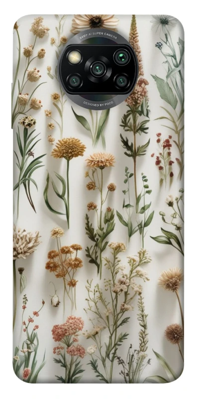 Чохол на Xiaomi Poco X3 NFC / Poco X3 Pro Floral design ver.2 фото 1 з 1