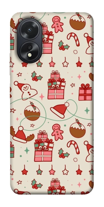 Чохол на Oppo A38 Новорічний v14 фото 1 з 1