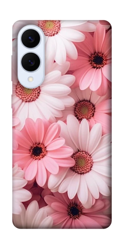 Чехол на Samsung Galaxy S25 Edge Розовые цветы v2 фото 1 из 1