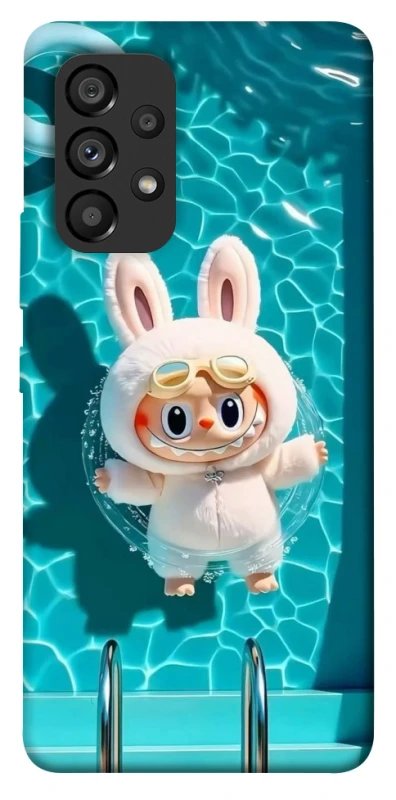 Чохол на Samsung Galaxy A53 5G Labubu in the pool ver.2 фото 1 з 1