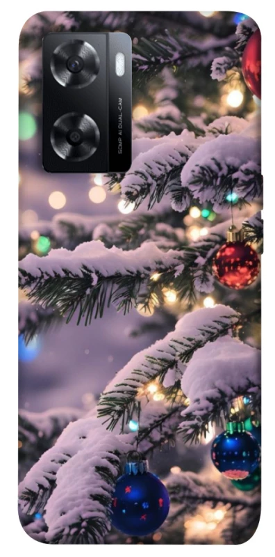 Чехол на Oppo A77s Новогодний v31 фото 1 из 1