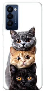 Чохол на TECNO Camon 18 Гарні котики фото 1 з 1