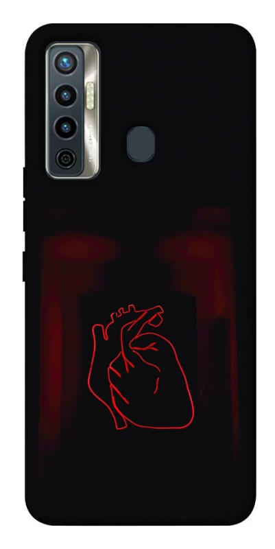 Чохол на TECNO Camon 17 Червоне серце фото 1 з 1
