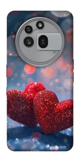 Чохол на Nothing Phone (3a) Pro Red hearts фото 1 з 1