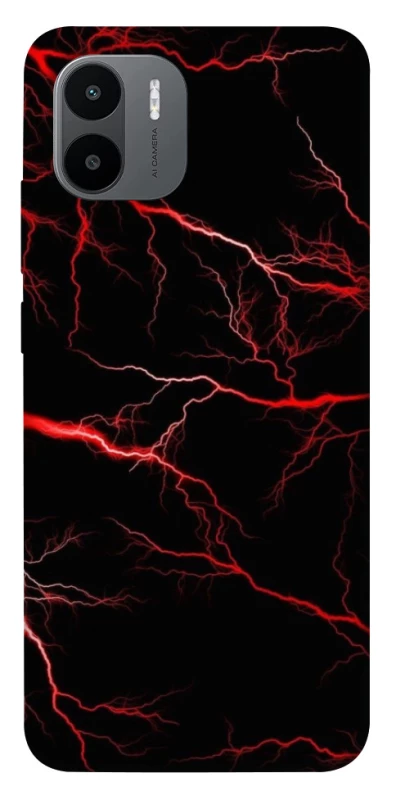 Чехол на Xiaomi Redmi A1+ / Poco C50 / A2+ Красная молния фото 1 из 1