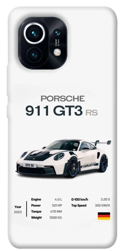 Чохол на Xiaomi Mi 11 Porsche 911 GT3 фото 1 з 1