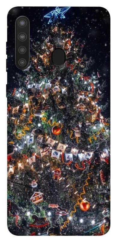 Чехол на Samsung Galaxy A21 Новогодний v28 фото 1 из 1