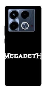 Чохол на Infinix Note 40 4G Megadeth logo фото 1 Чохол на Infinix Note 40 4G Megadeth logo фото 1 з 1