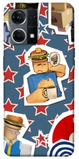 Чохол на Oppo Reno 7 4G Roblox v2 фото 1 з 1