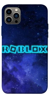 Чохол на Apple iPhone 12 Pro (6.1") Roblox Space Logo Blue фото 1 з 1
