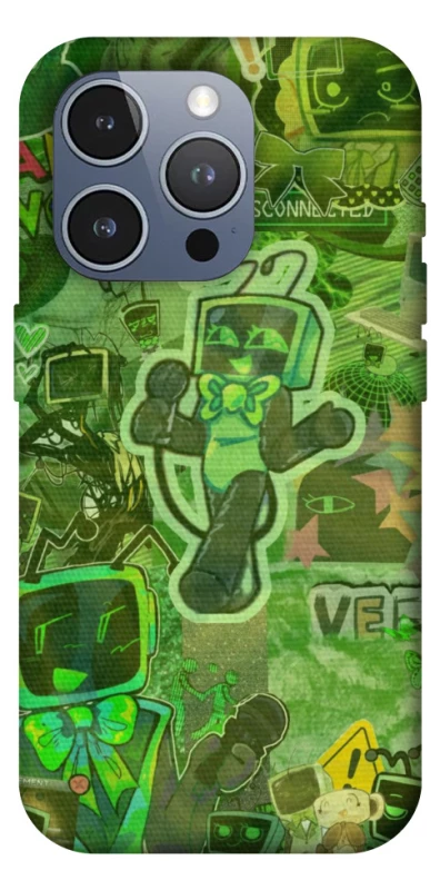 Чохол на Apple iPhone 16 Pro Max Dandysworld tv green theme фото 1 з 1