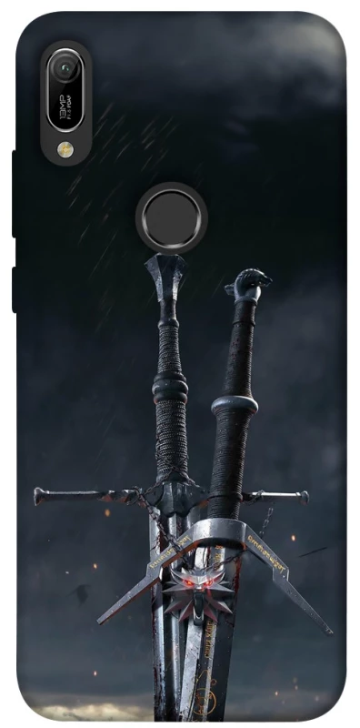 Чехол на Huawei Y6 (2019) Мечи Ведьмака фото 1 из 1