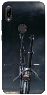 Чехол на Huawei Y6 (2019) Мечи Ведьмака фото 1 из 1