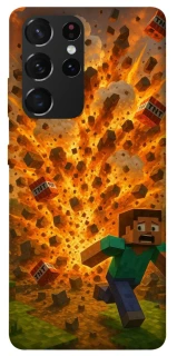 Чохол на Samsung Galaxy S21 Ultra Minecraft v7 фото 1 з 1