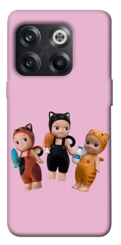 Чохол на OnePlus 10T Cat Cafe Trio фото 1 з 1