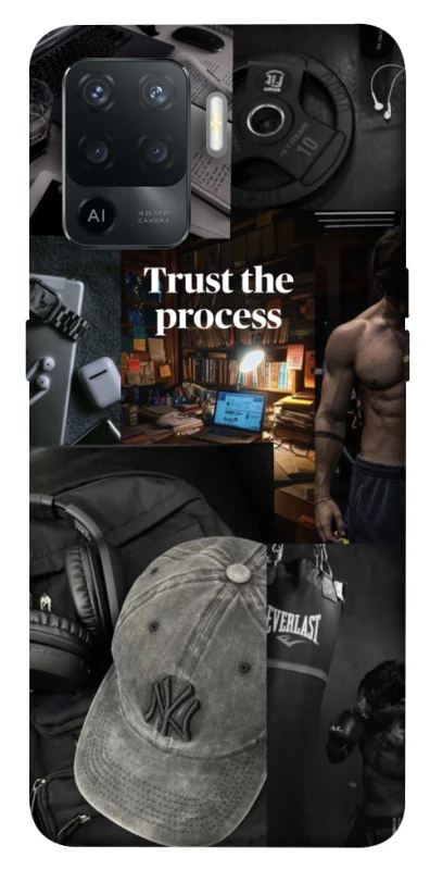 Чохол на Oppo Reno 5 Lite Trust the Process фото 1 з 1