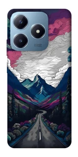 Чехол на Realme C63 Нарисованные горы фото 1 из 1