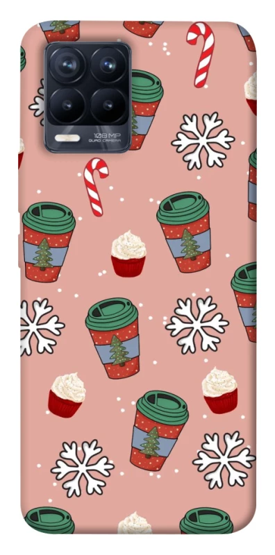 Чохол на Realme 8 Новорічний v38 фото 1 з 1