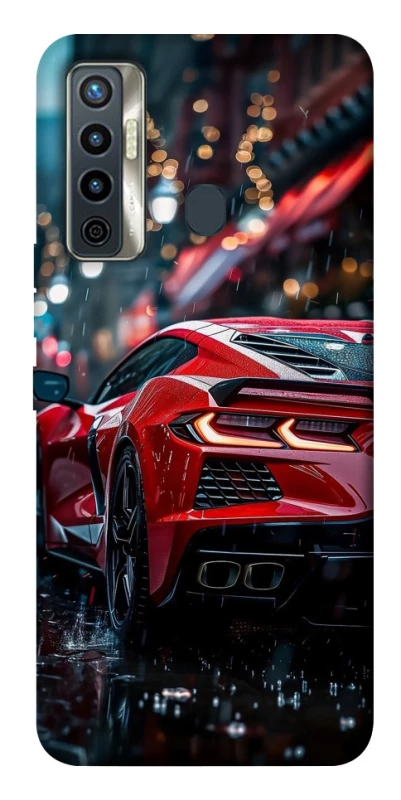 Чохол на TECNO Camon 17 Red sports car фото 1 з 1