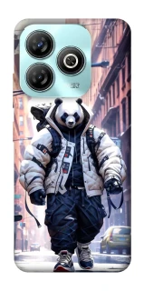 Чохол на ZTE Blade A75 4G Панда кур'єр фото 1 з 1