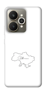 Чохол на Realme 15 Ukraine map фото 1 з 1