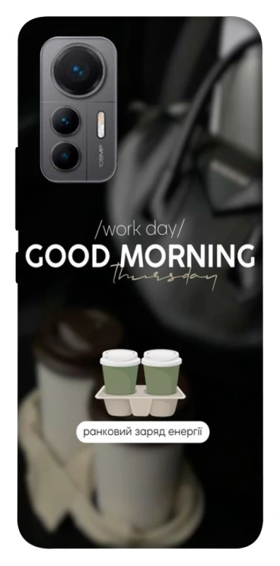 Чехол на Xiaomi 12 Lite Thursday coffee фото 1 из 1