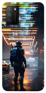 Чехол на Xiaomi Poco M3 Cyber character фото 1 из 1