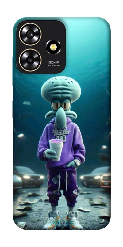 Чохол на ZTE Blade A73 4G Сквідвард фото 1 з 1