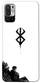 Чохол на Xiaomi Redmi Note 10 5G berserk white фото 1 з 1
