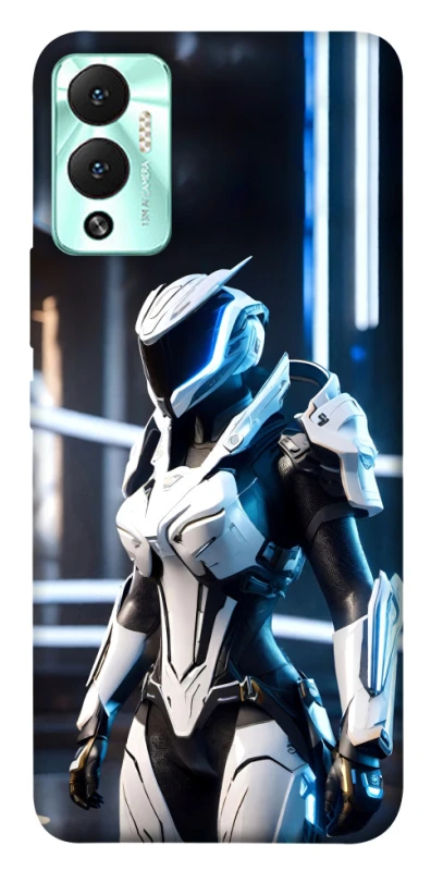 Чохол на Infinix Hot 12 Play Cyber space girl ver.6 фото 1 з 1