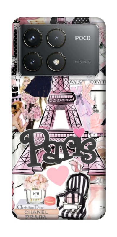 Чохол на Xiaomi Poco F6 Pro Fashion collage ver.8 фото 1 з 1