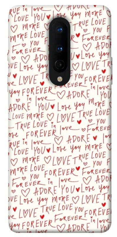 Чохол на OnePlus 8 Love aesthetic ver.4 фото 1 з 1