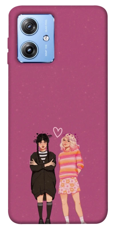 Чохол на Motorola Moto G84 Raven & Rainbow Wednesday фото 1 з 1