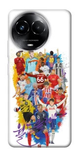 Чохол на Realme C67 4G Football Abstract v2 фото 1 з 1