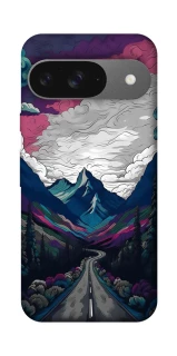 Чехол на Google Pixel 10 Нарисованные горы фото 1 из 1