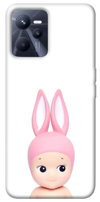 Чохол на Realme C35 Minimal Bunny Peek фото 1 з 1