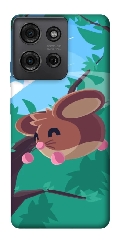 Чехол на Motorola Moto G75 Adopt Me Forest Mouse Jump фото 1 из 1