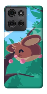 Чохол на Motorola Moto G75 Adopt Me Forest Mouse Jump фото 1 з 1