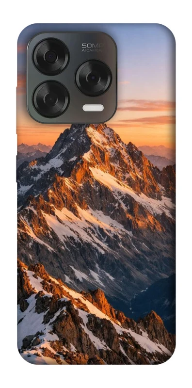 Чехол на ZTE Blade V70 Design Sunrise mountain фото 1 из 2