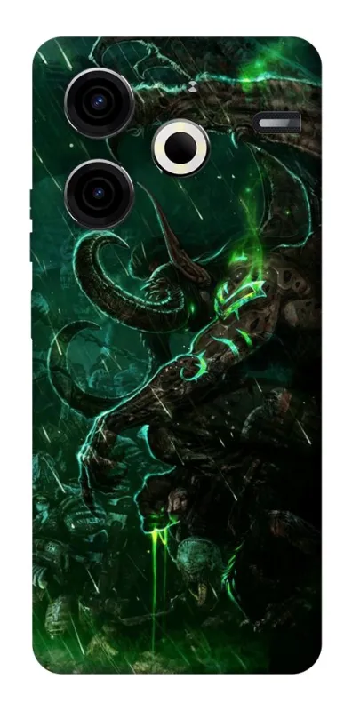 Чехол на TECNO Pova 6 Neo (LI6) Warcraft Illidan v2 фото 1 из 1