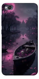 Чехол на Xiaomi Redmi 4a Boat and flamingo фото 1 из 1