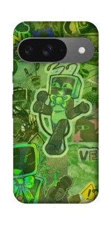 Чохол на Google Pixel 10 Dandysworld tv green theme фото 1 з 1