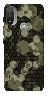Чохол на Motorola Moto E20 Camouflage v9 фото 1 з 1