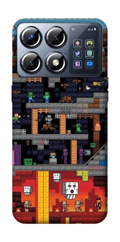 Чохол на Xiaomi POCO X8 Pro Minecraft фото 1 з 1