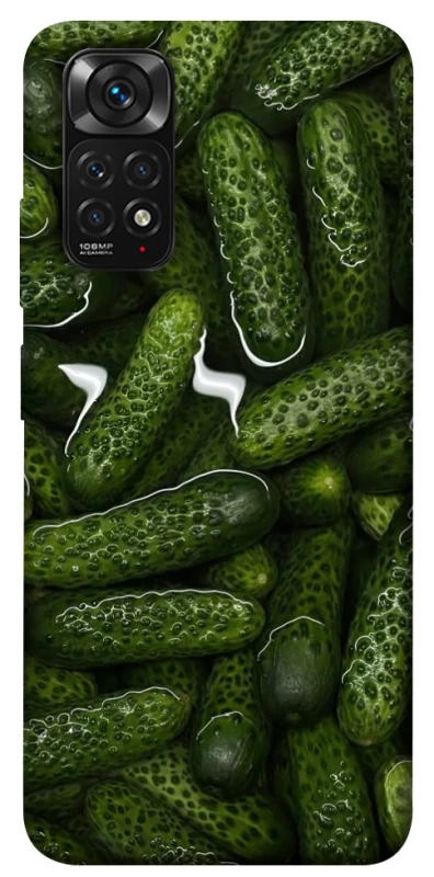 Чехол на Xiaomi Redmi Note 11 (Global) / Note 11S Cucumber фото 1 из 1