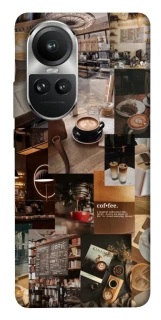 Чохол на Oppo Reno 10 Coffee collage ver.2 фото 1 з 1