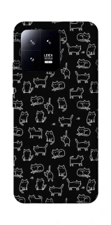 Чехол на Xiaomi 13 Black Cats фото 1 Чехол на Xiaomi 13 Black Cats фото 1 из 1