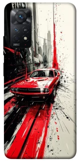 Чехол на Xiaomi Redmi Note 11 Pro 4G/5G Painted Mustang фото 1 из 1