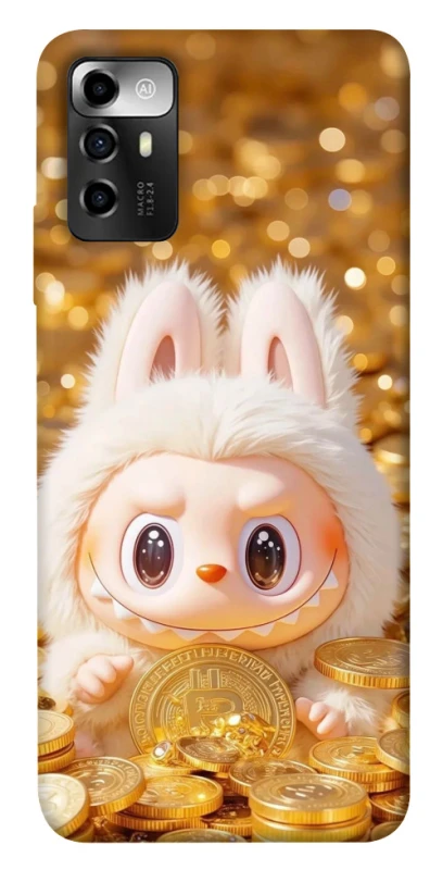 Чохол на ZTE Blade V40 Vita Bitcoin Labubu фото 1 з 1