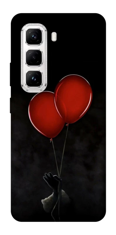 Чехол на Infinix Hot 50 Pro Reds Balloons фото 1 из 1